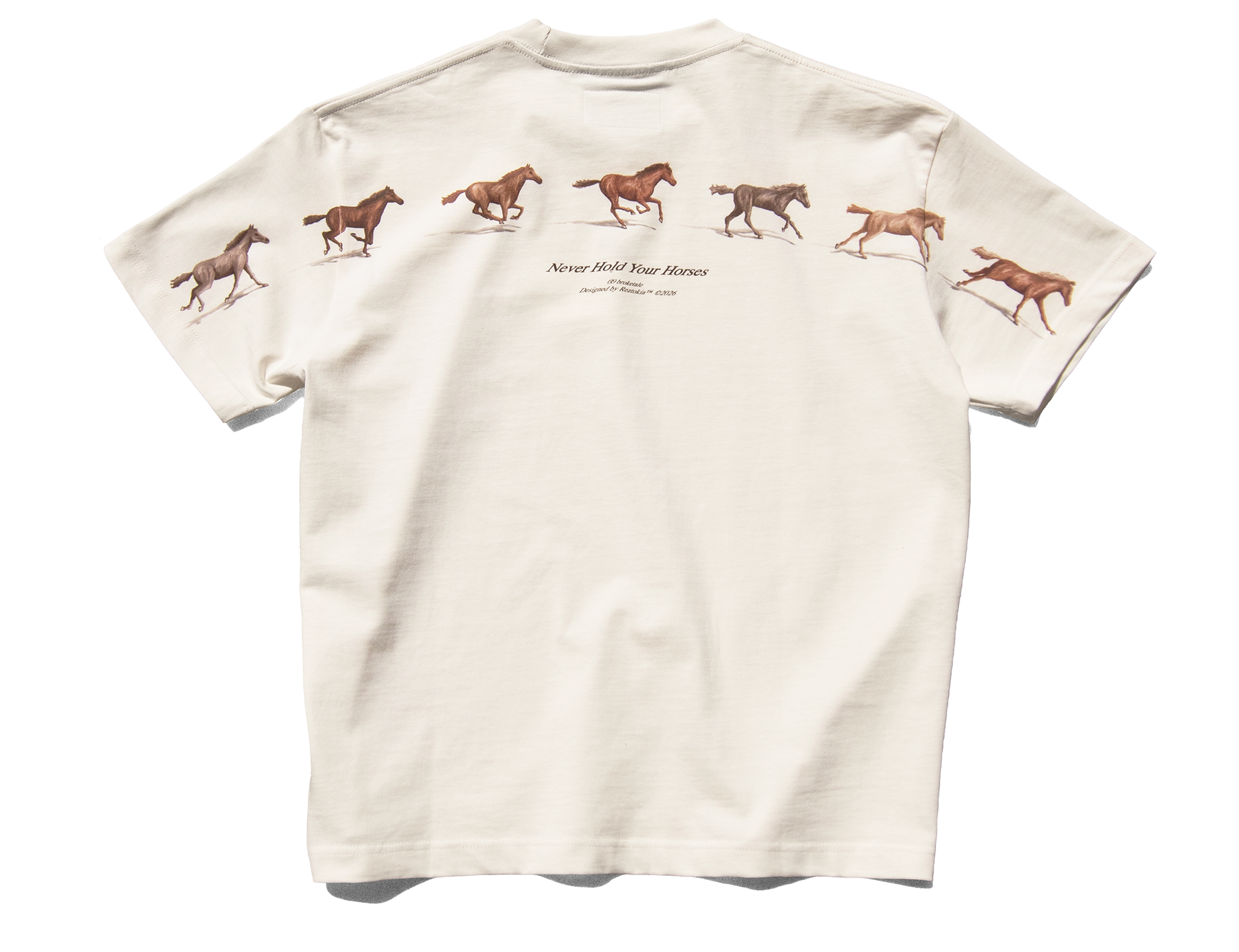 Never Hold Your Horses Tee